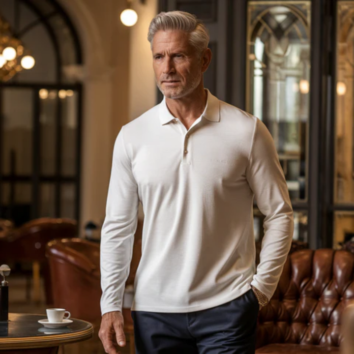 BAXTER | SLEEK COMFORT POLO TOP
