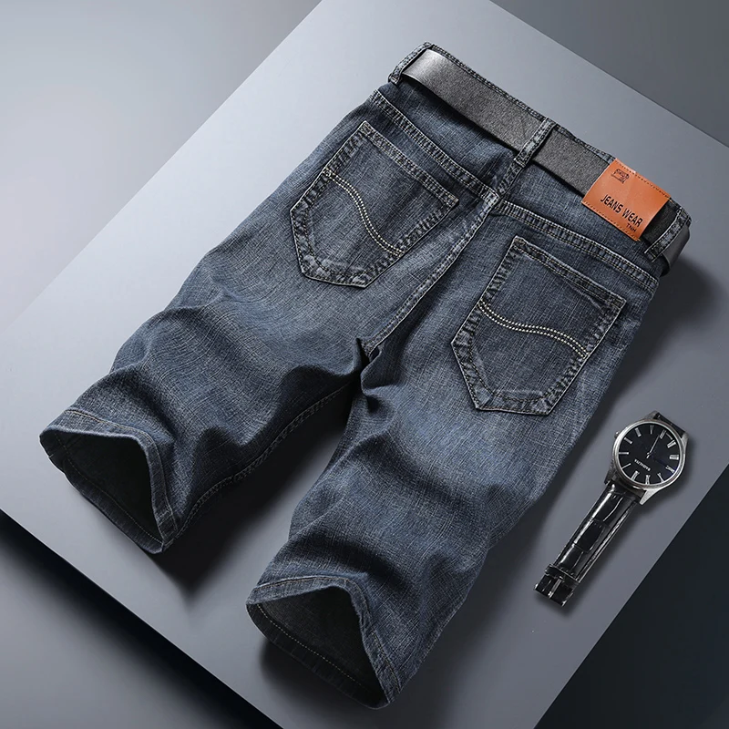 Landon Slim Fit Denim Shorts