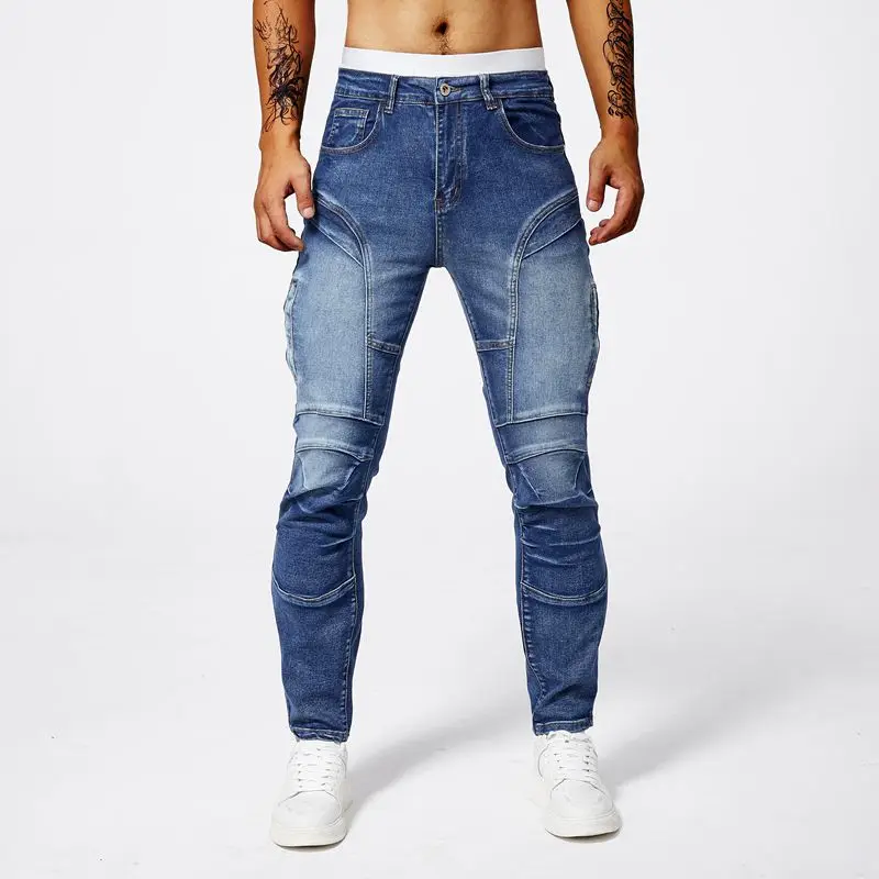 Enzo Slim Moto Jeans
