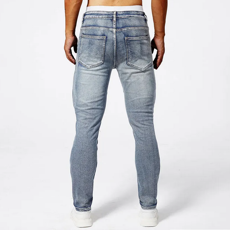 Enzo Slim Moto Jeans