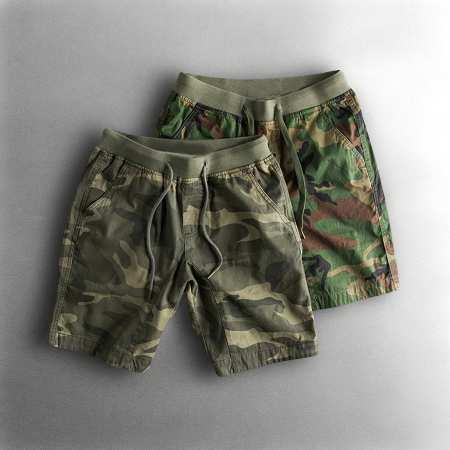 Jack Casual Camo Cotton Shorts