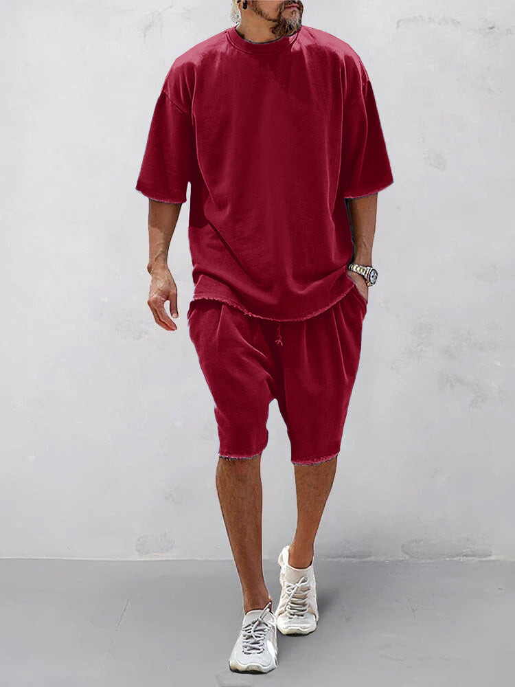 CASUAL | LOOSE FIT SOLID SPORTS SETS