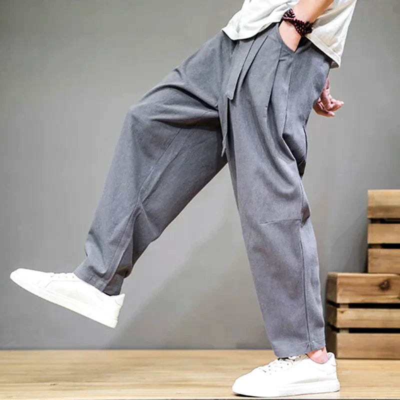 Keiryona Cotton-Linen Pants