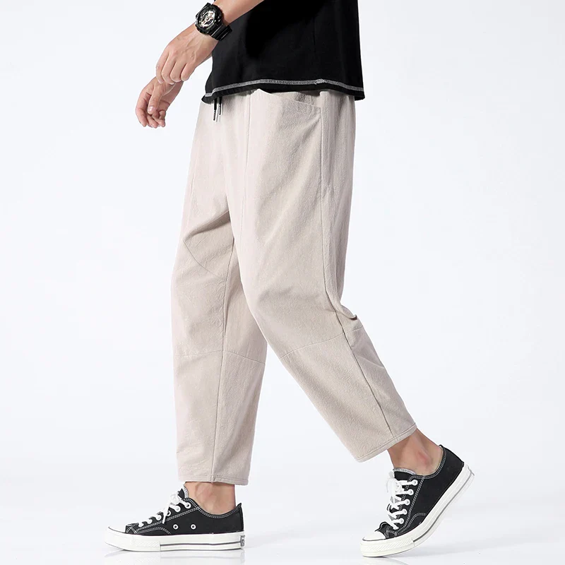 Sendai™ Cropped Cotton Pants