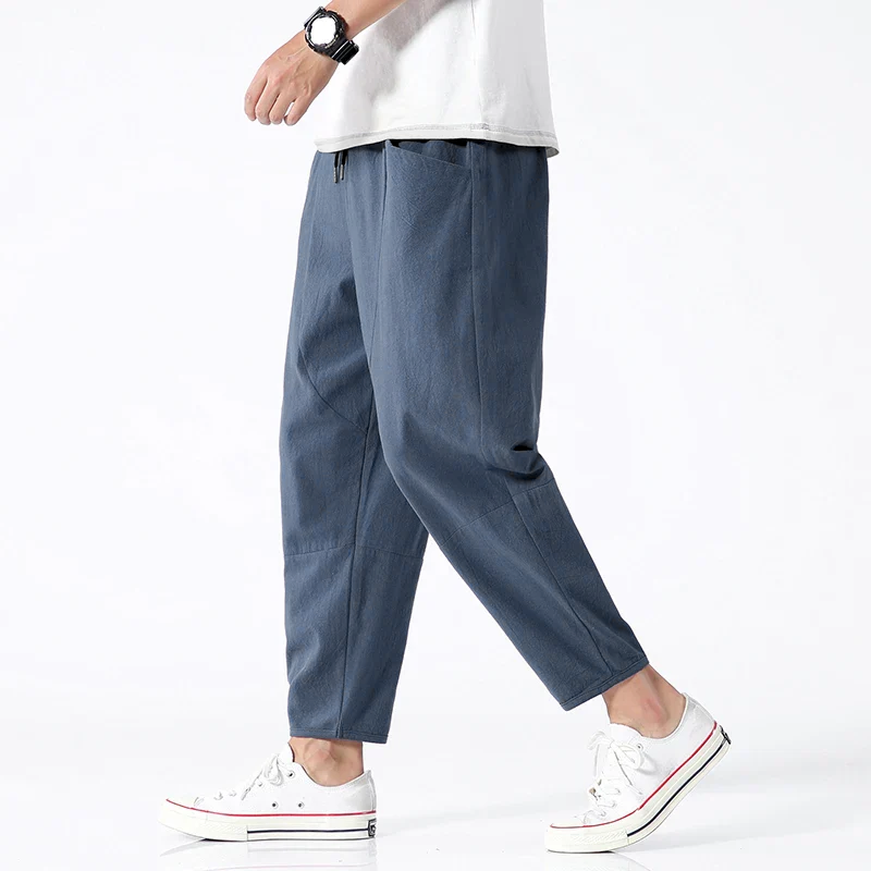 Sendai™ Cropped Cotton Pants