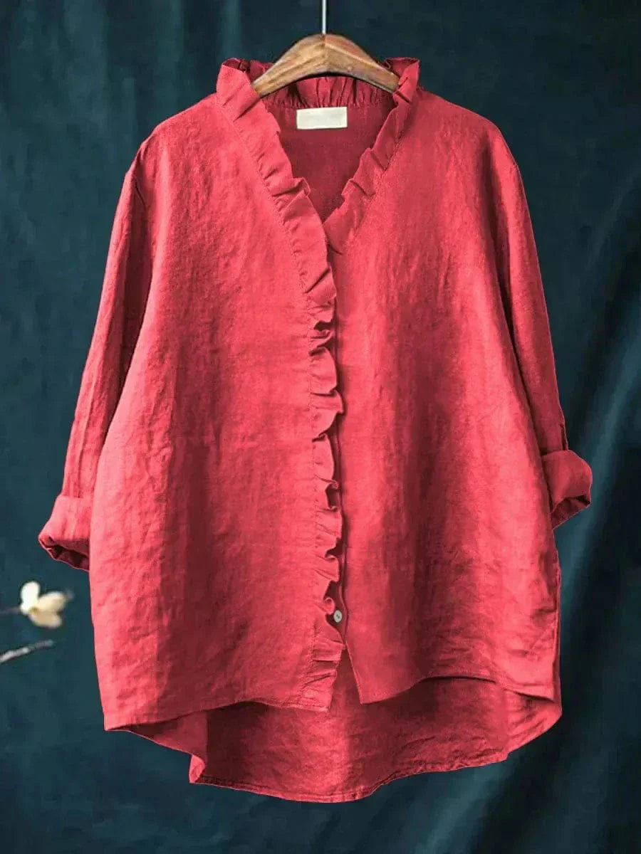 ELINE | LINEN BLOUSE